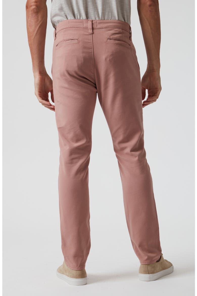 Verona Slim Straight Leg Chinos, Alternate, color, ROSE HIGH FLYER