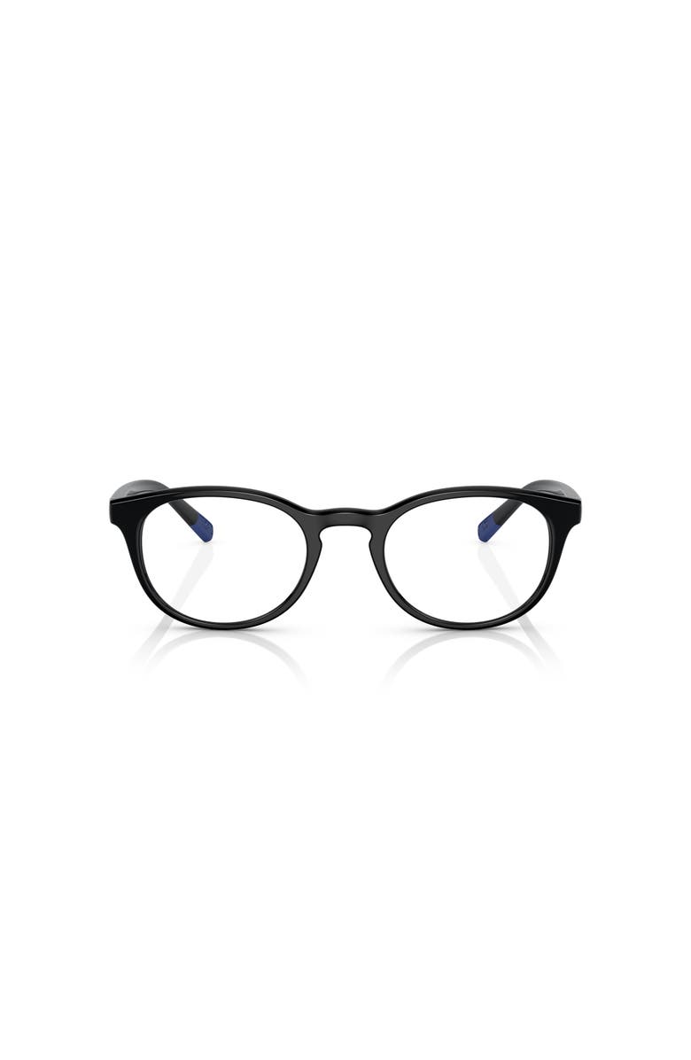 Dolce&Gabbana 48mm Phantos optical glasses, Alternate, color, Black