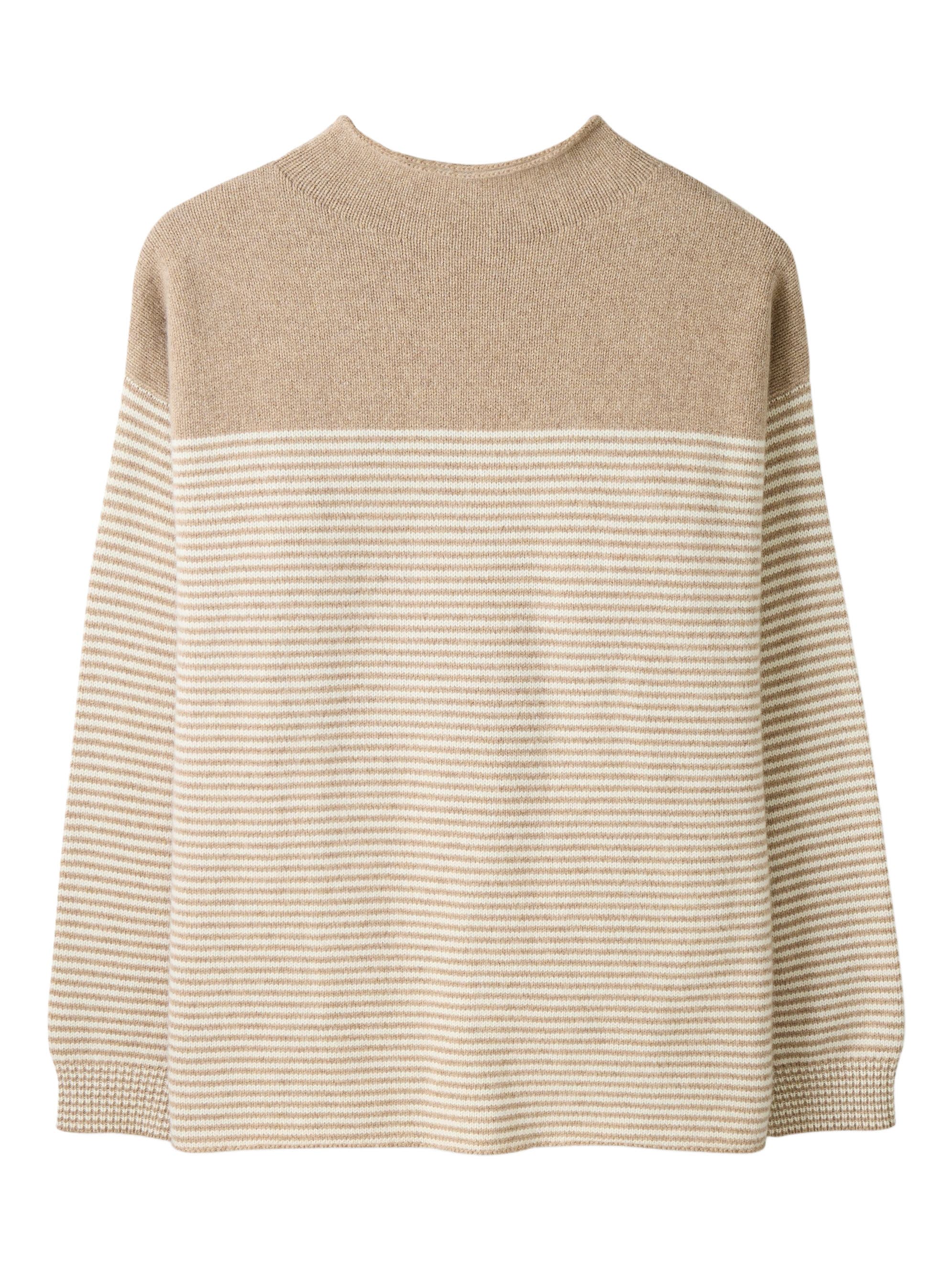 Felted Funnel Neck Sweater - image 2