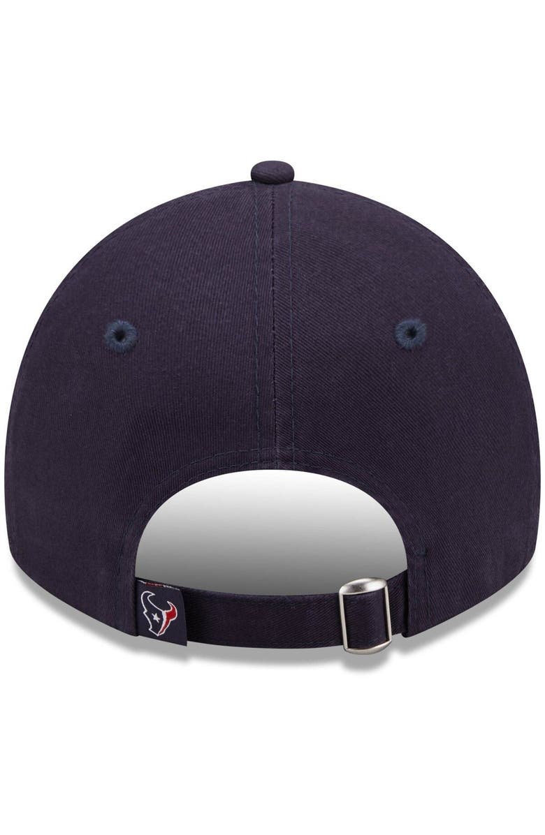 New Era Women's New Era Navy Houston Texans Script 9TWENTY Adjustable Hat, Alternate, color, 