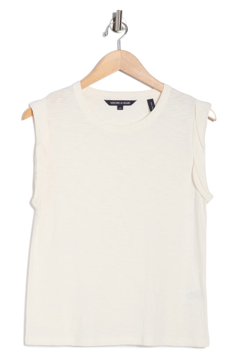 Dree Muscle Tee, Alternate, color, ECRU