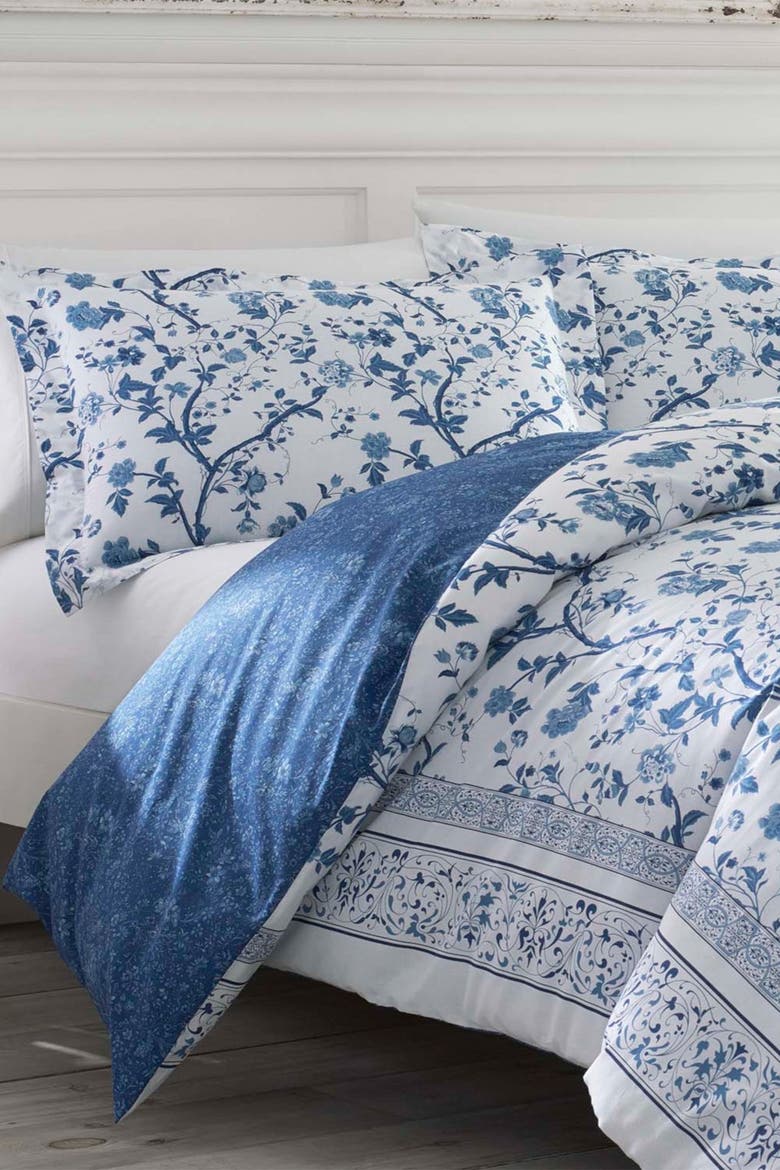 Queen Comforter Set, Alternate, color, CHINA BLUE