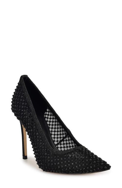 NINE WEST NINE WEST FRESHE CRYSTAL EMBELLISHED PUMP