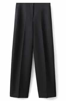 MANGO x Kaia Gerber Wool Blend Dress Pants