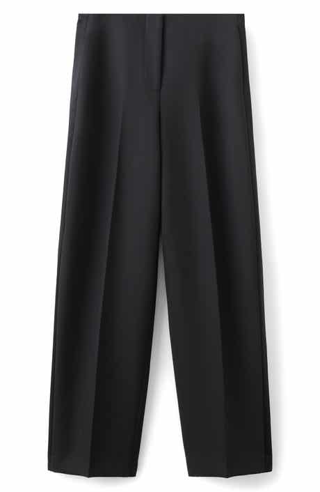 MANGO x Kaia Gerber Wool Blend Dress Pants