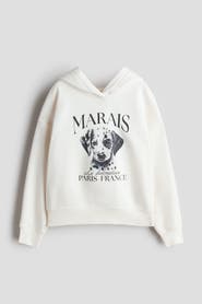 H&M Oversized Motif-detail Hoodie