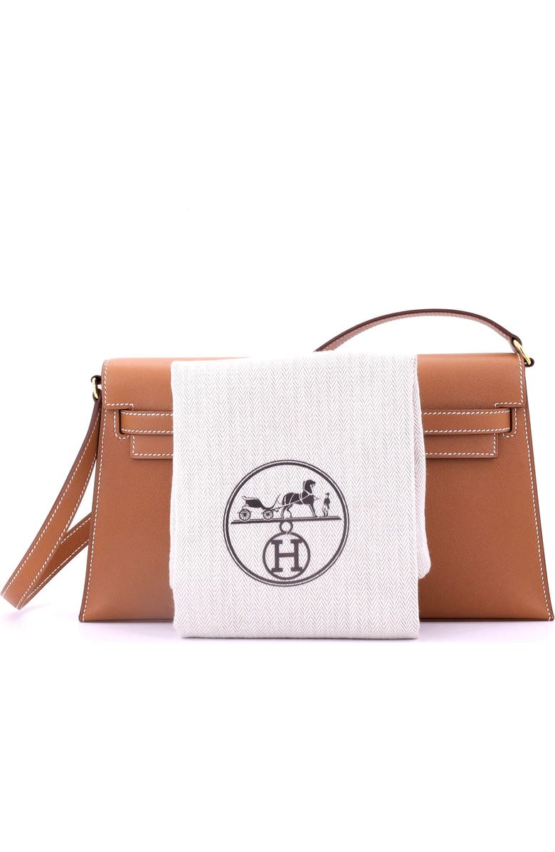 Pre-Owned Hermes Kelly Elan Shoulder Bag Madame, Alternate, color, Gold