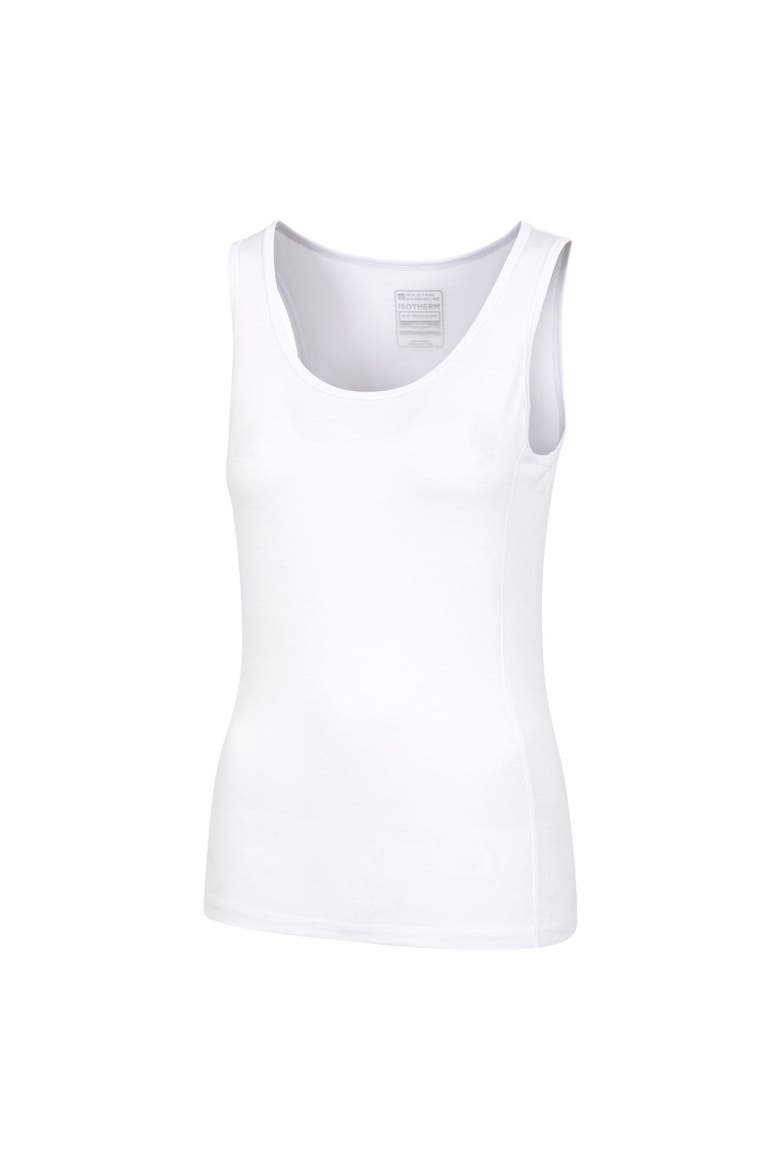 Keep The Heat Thermal Tank Top, Alternate, color, White