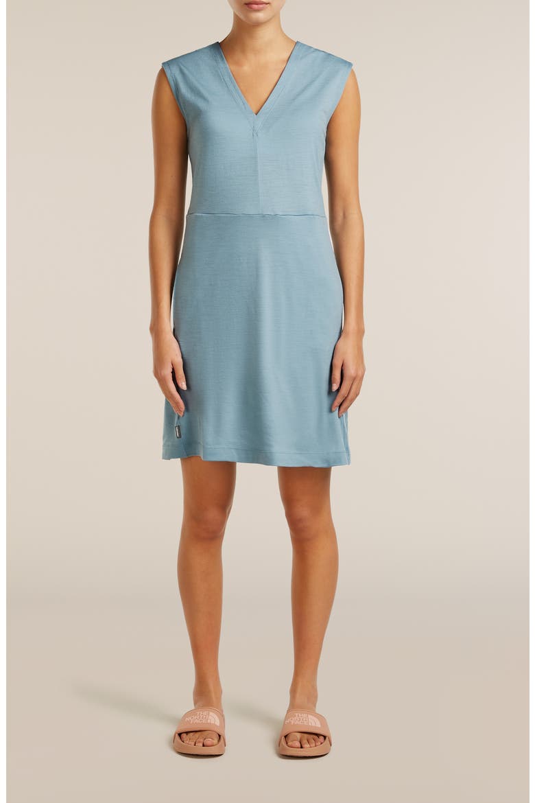 Granary Sleeveless Dress, Main, color, FLINT BLUE