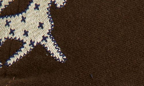 Drake's Horse Appliqué Cotton Moleskin Adjustable Baseball Cap In Brown