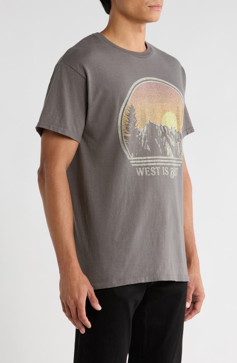 Junk Food West is Best Graphic T-Shirt, Alternate, color, 