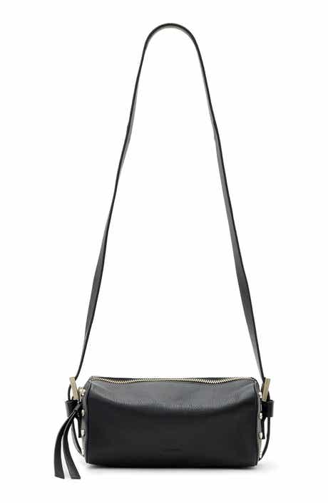 AllSaints Miro Barrel Crossbody Bag