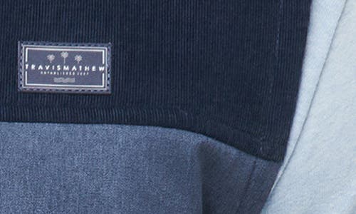 Travismathew Business Class Quilted Vest In Total Eclipse