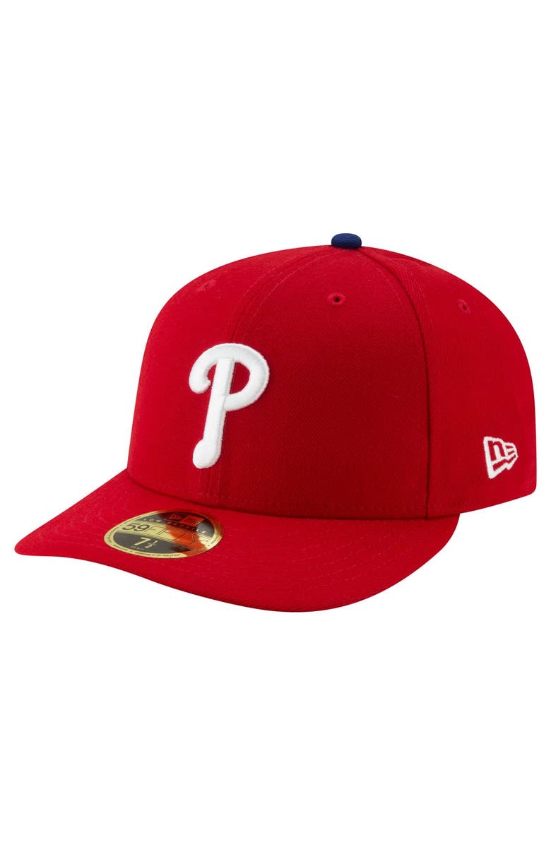 New Era Men's New Era  Red Philadelphia Phillies 2026 All-Star Game Authentic Collection Side Patch Low Profile 59FIFTY Fitted Hat, Alternate, color, Red