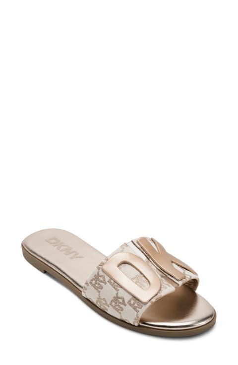 Waltz Logo Flat Sandal (Women)