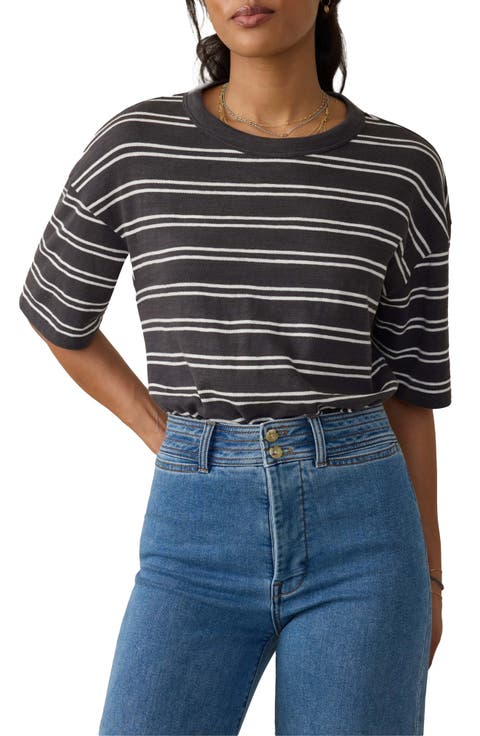 Sunwashed Slub Vintage Stripe T-Shirt