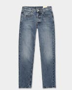 Fortela 965 John Japan Selvedge with Matte silver metal rivet Regular Fit Denim Pants