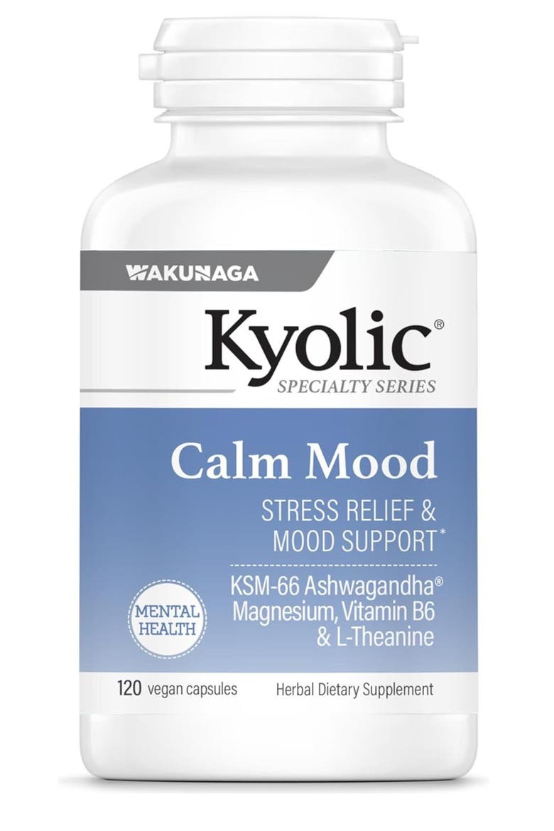 Specialty Series Calm Mood, Stress Relief & Mood Support, 120 Vegicaps, Main, color, None