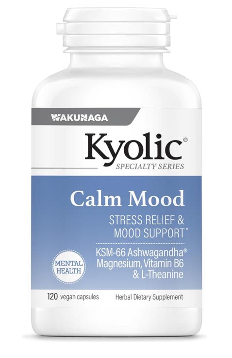 Specialty Series Calm Mood, Stress Relief & Mood Support, 120 Vegicaps