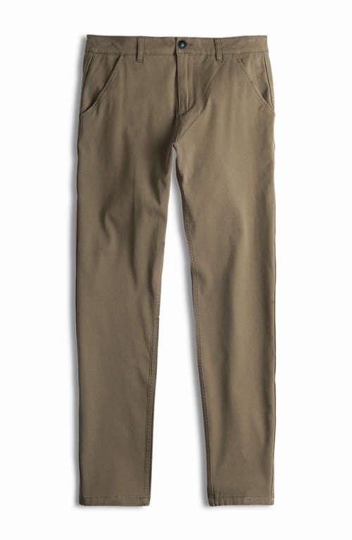 Mugsy Classic Fit Chinos In Olives-dark Green