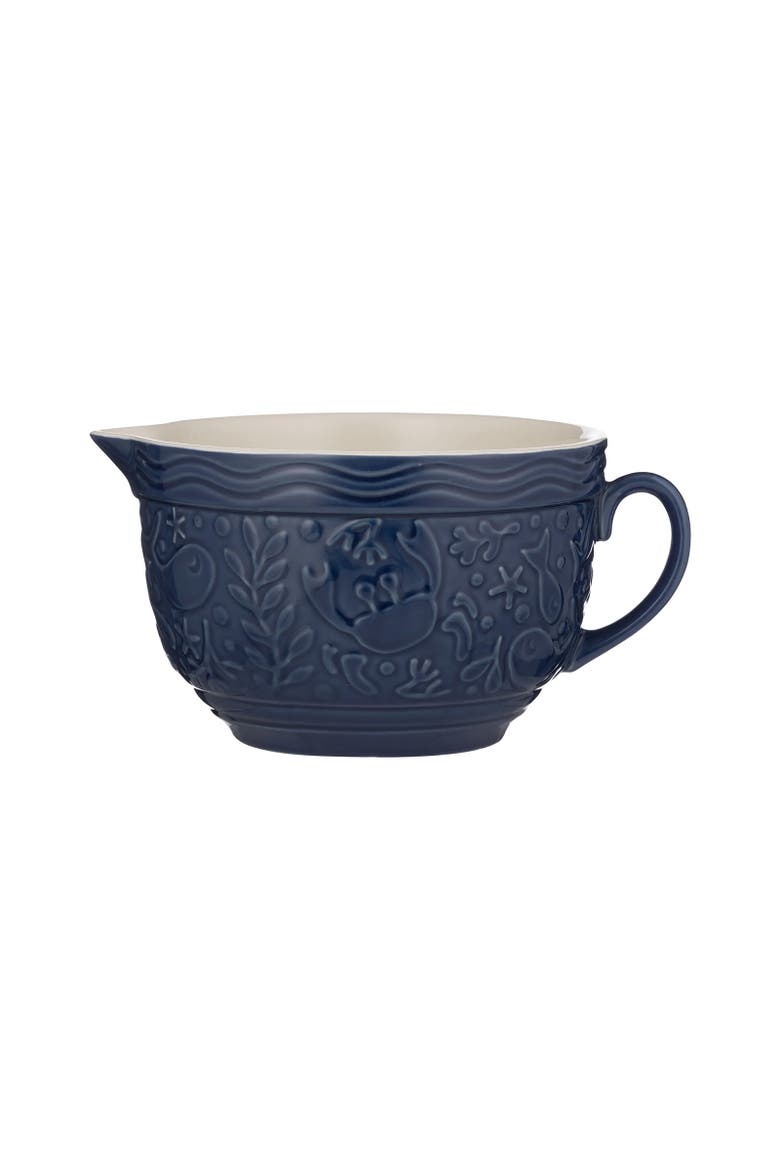 Nautical Collection Batter Bowl, 2 Quart, Main, color, Blue