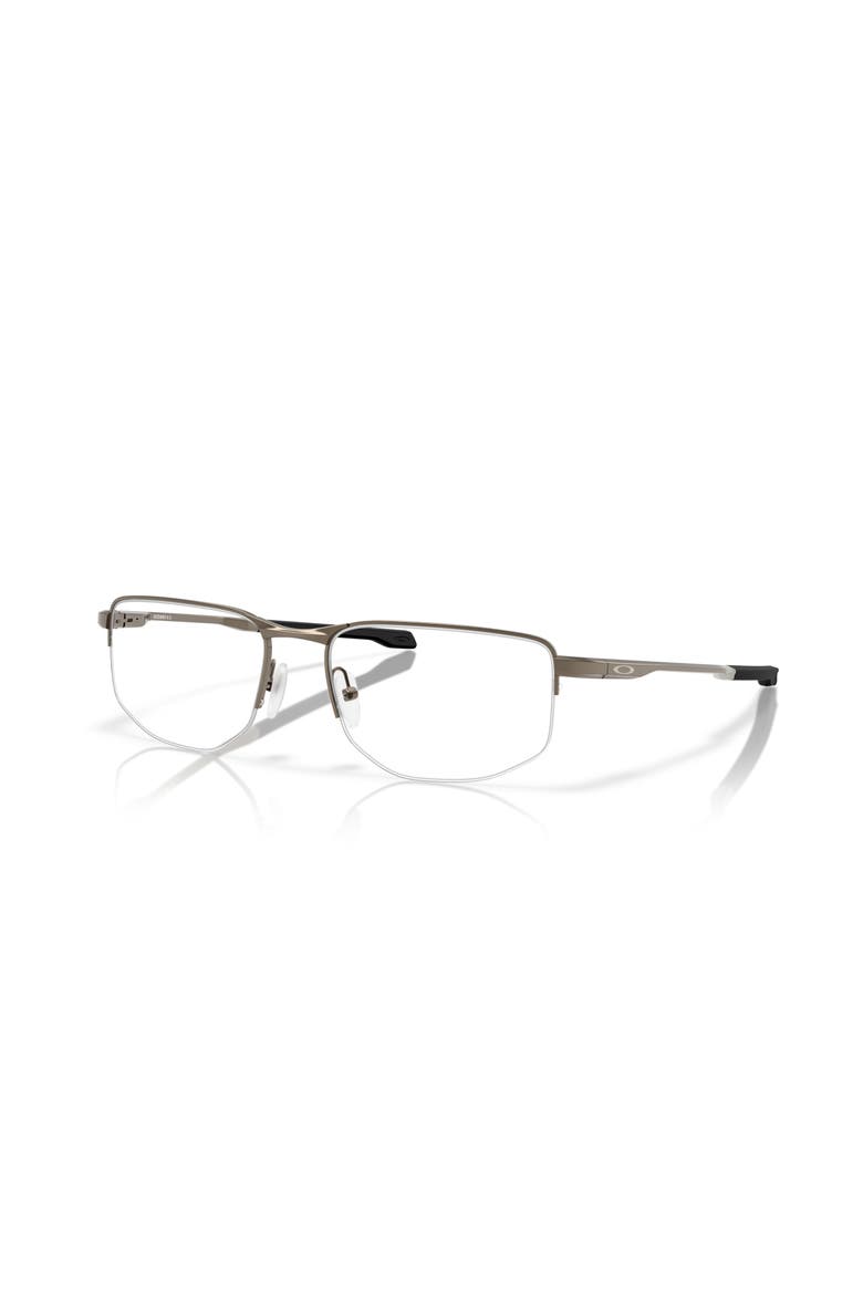 56mm Rectangle optical glasses, Main, color, Grey