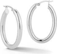 GLAZE JEWELRY Oval Hoop Earrings