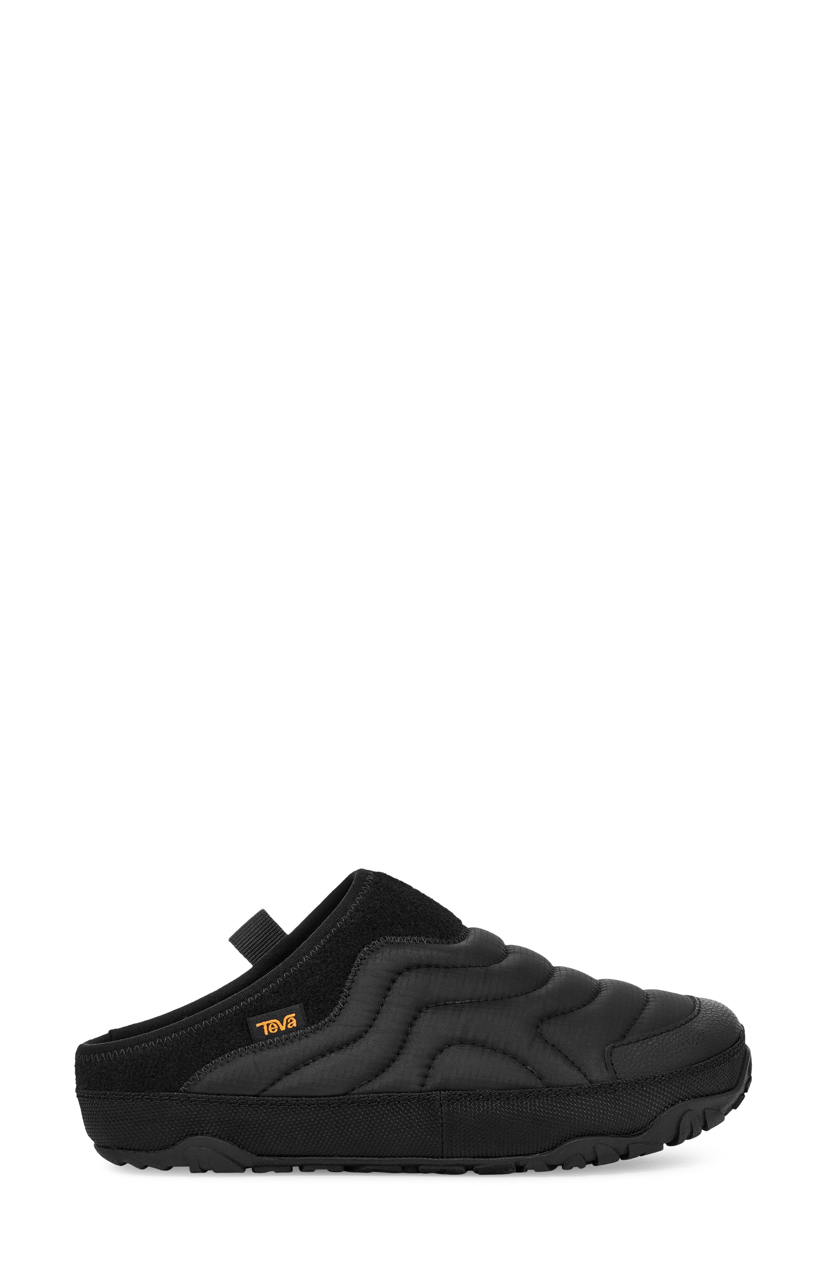 Teva ReEmber Terrain Quilted Water Repellent Mule, Alternate, color, Black