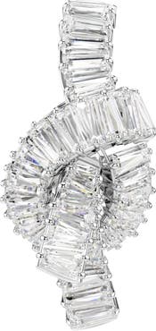 Swarovski Matrix Tack Knot Drop Earrings