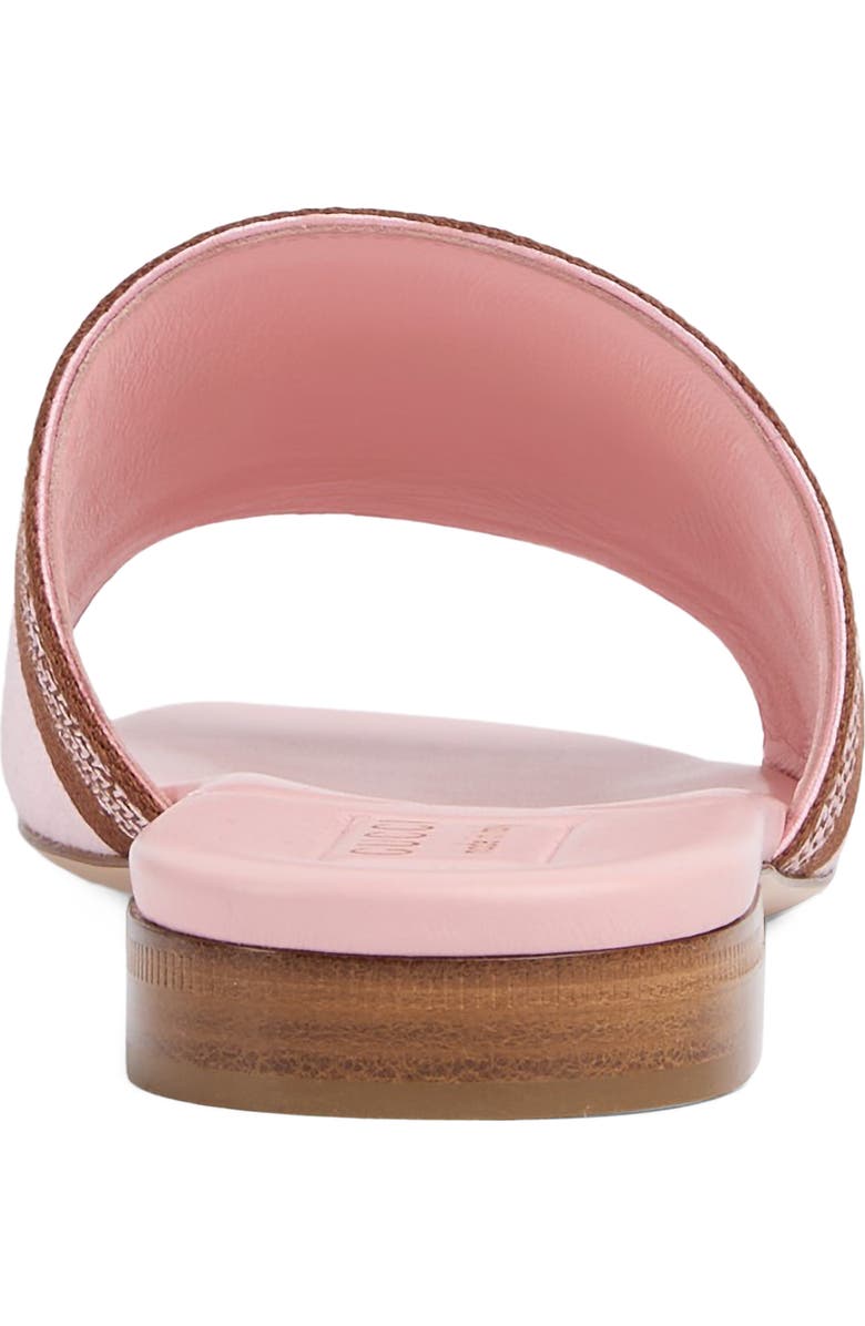 Gucci Jane Slide Sandal, Alternate, color, Mahogany/ Pink