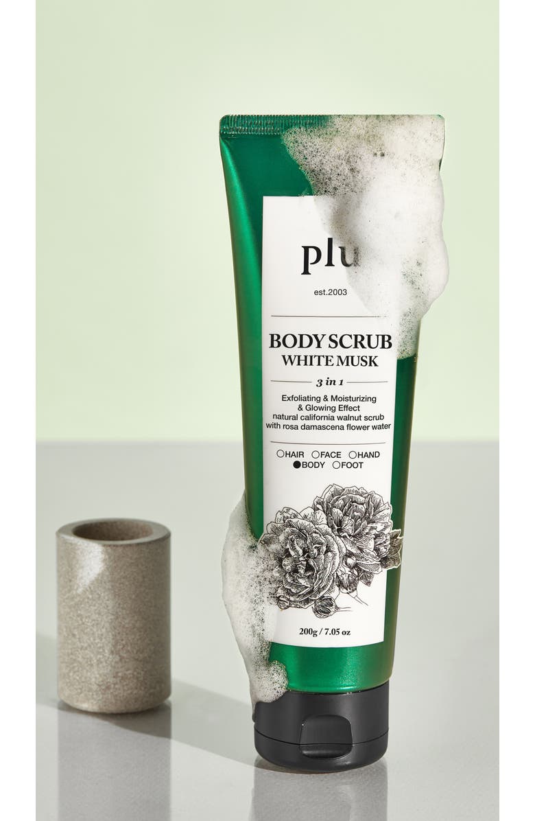 Plu Body Scrub White Musk, Alternate, color, NO COLOR