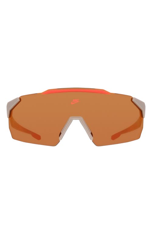 Nike Limitless 61mm Shield Sunglasses In Neutral