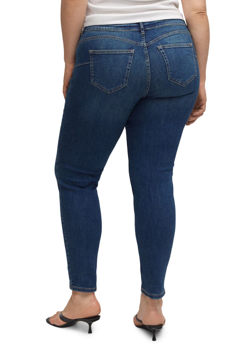 MANGO Skinny Jeans, Alternate, color, 