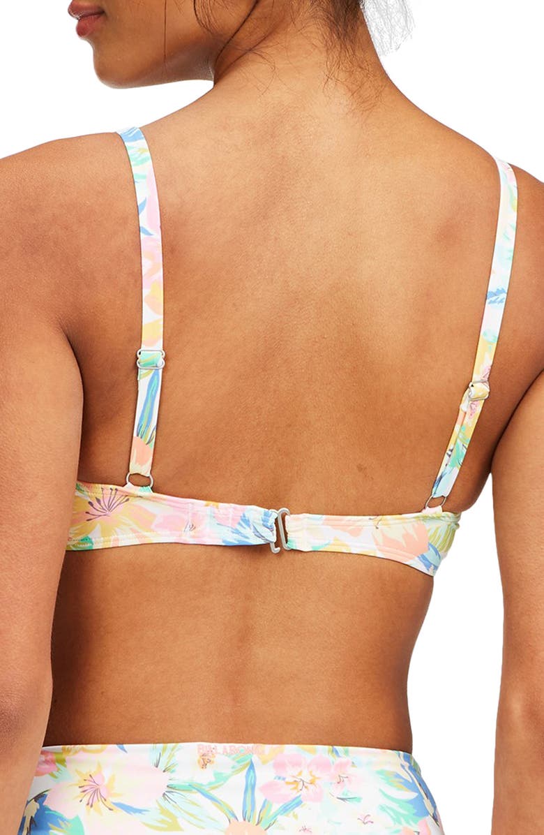 Billabong Sweet Tropics Recycled Blend Underwire Bikini Top, Alternate, color, 
