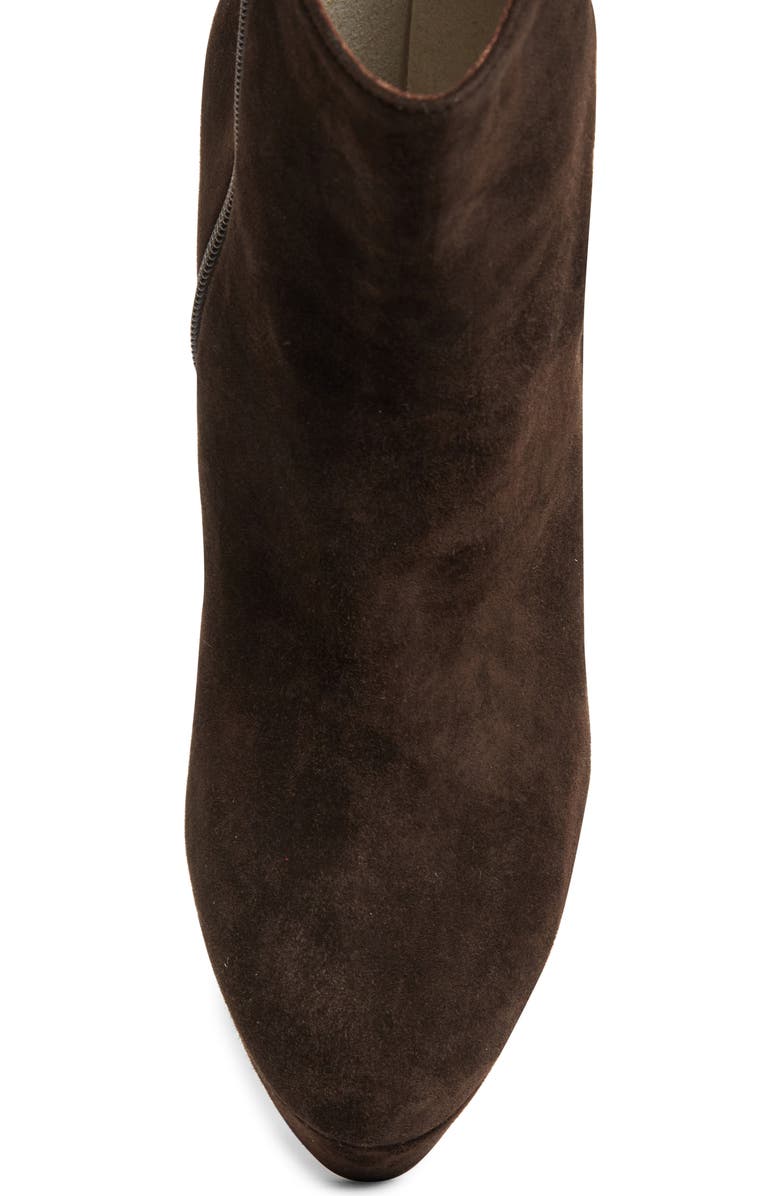 Christian Louboutin Loo Platform Bootie, Alternate, color, 7164 Cafe