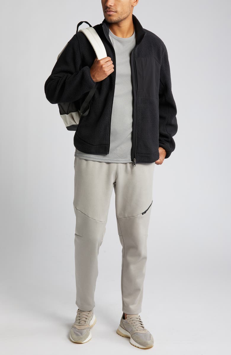 Zella High Pile Fleece Jacket, Alternate, color,