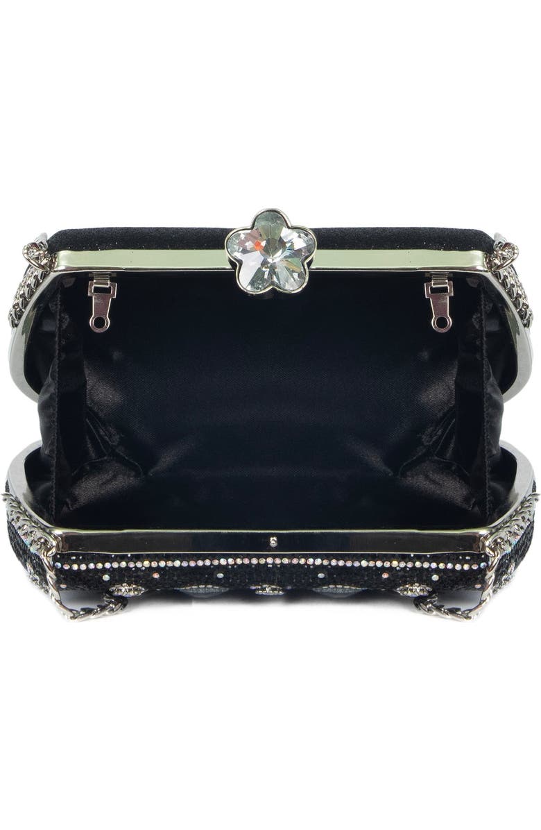 Lauren Lorraine Sammie Clutch, Alternate, color, Black