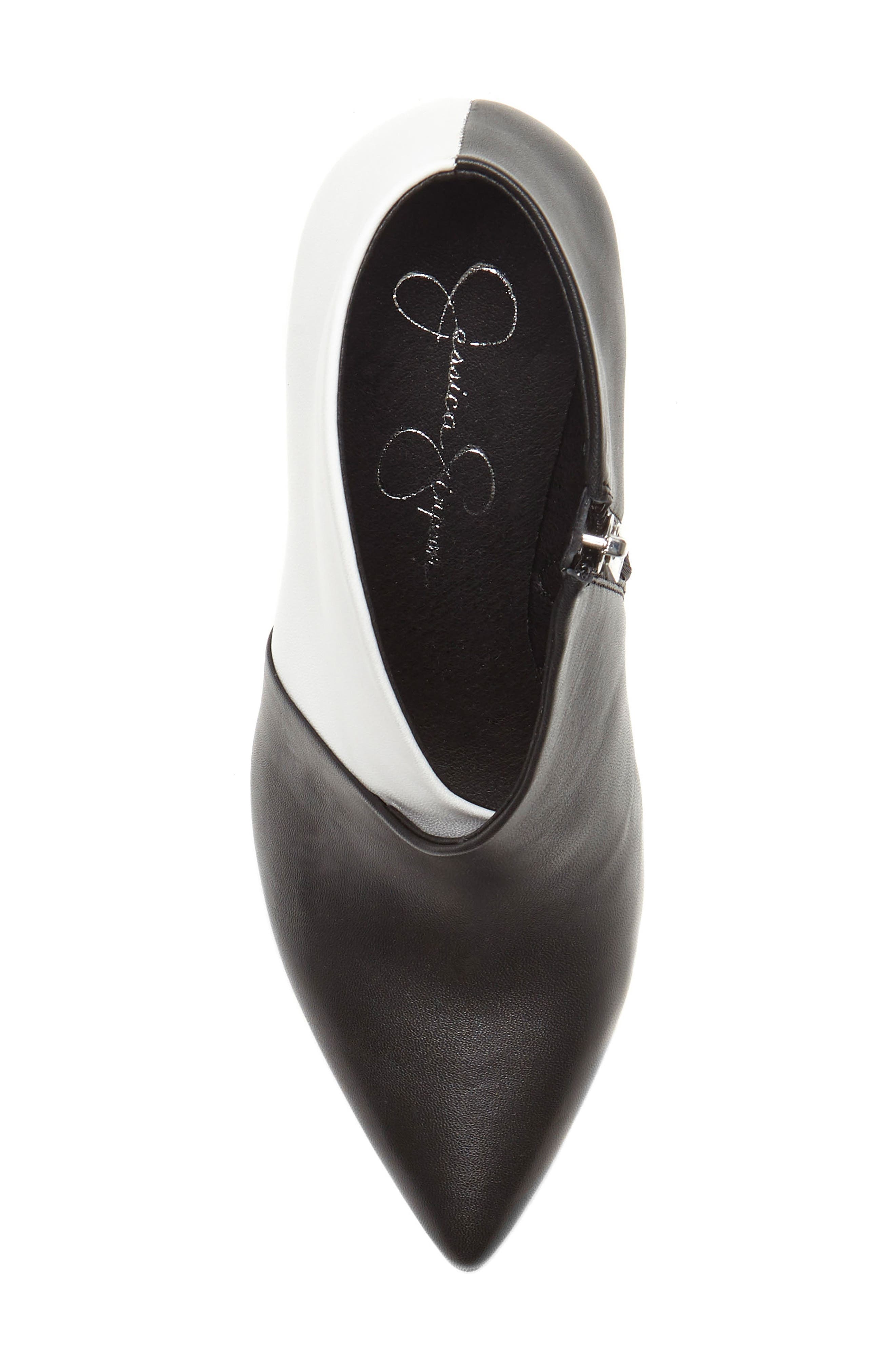 Layra Bootie, Alternate, color, BLACK/BRIGHT WHITE
