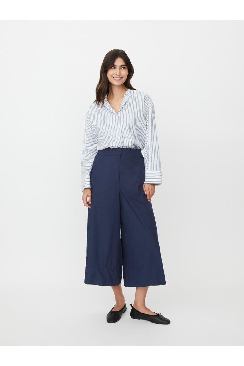 MaPortia Culottes, Alternate, color, Navy Blazer