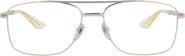 Gucci 55mm Aviator Optical Glasses
