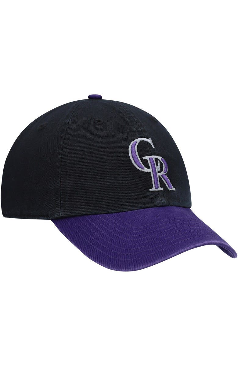 '47 Men's '47 Black Colorado Rockies Clean Up Adjustable Hat, Alternate, color, Black