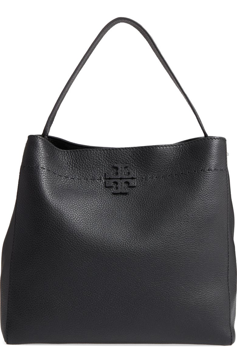 Tory Burch McGraw Leather Hobo, Main, color,