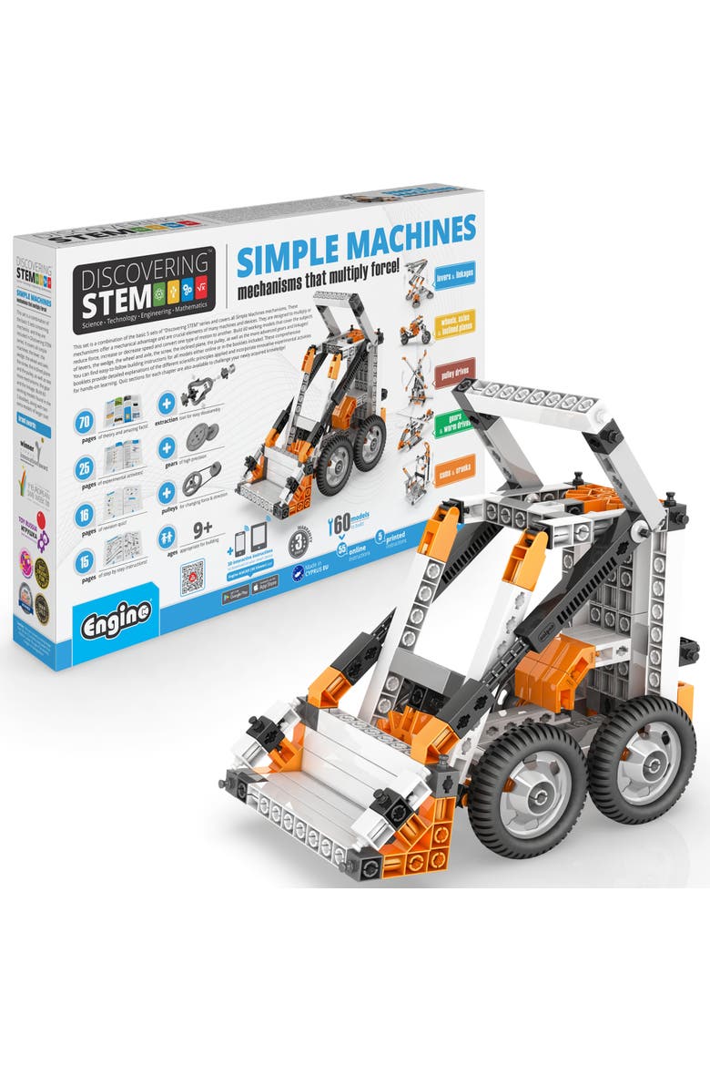 Simple Machines, Brick Building Set, Main, color, Multicolored