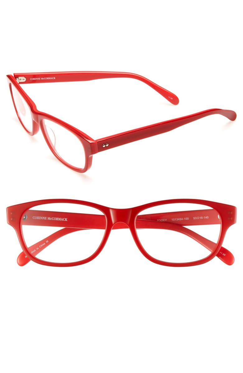 Corinne McCormack 'Zooey' 53mm Reading Glasses, Main, color,