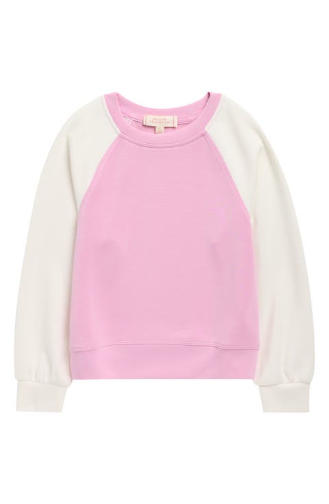 Kids' Cloud Luxe Colorblock Sweatshirt (Big Kid)