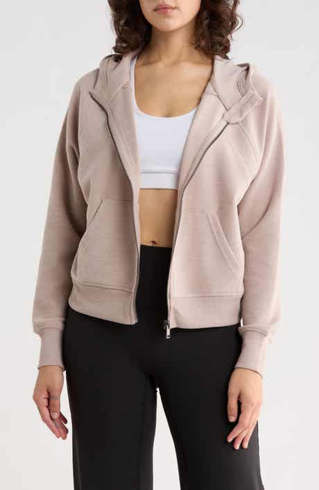 Melody Crop Full Zip Hoodie