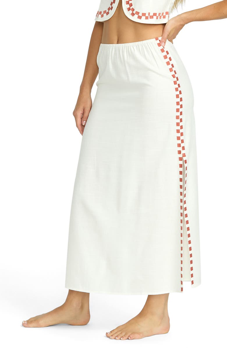 Billabong Secret Cove Slip Skirt, Alternate, color, Salt Crystal