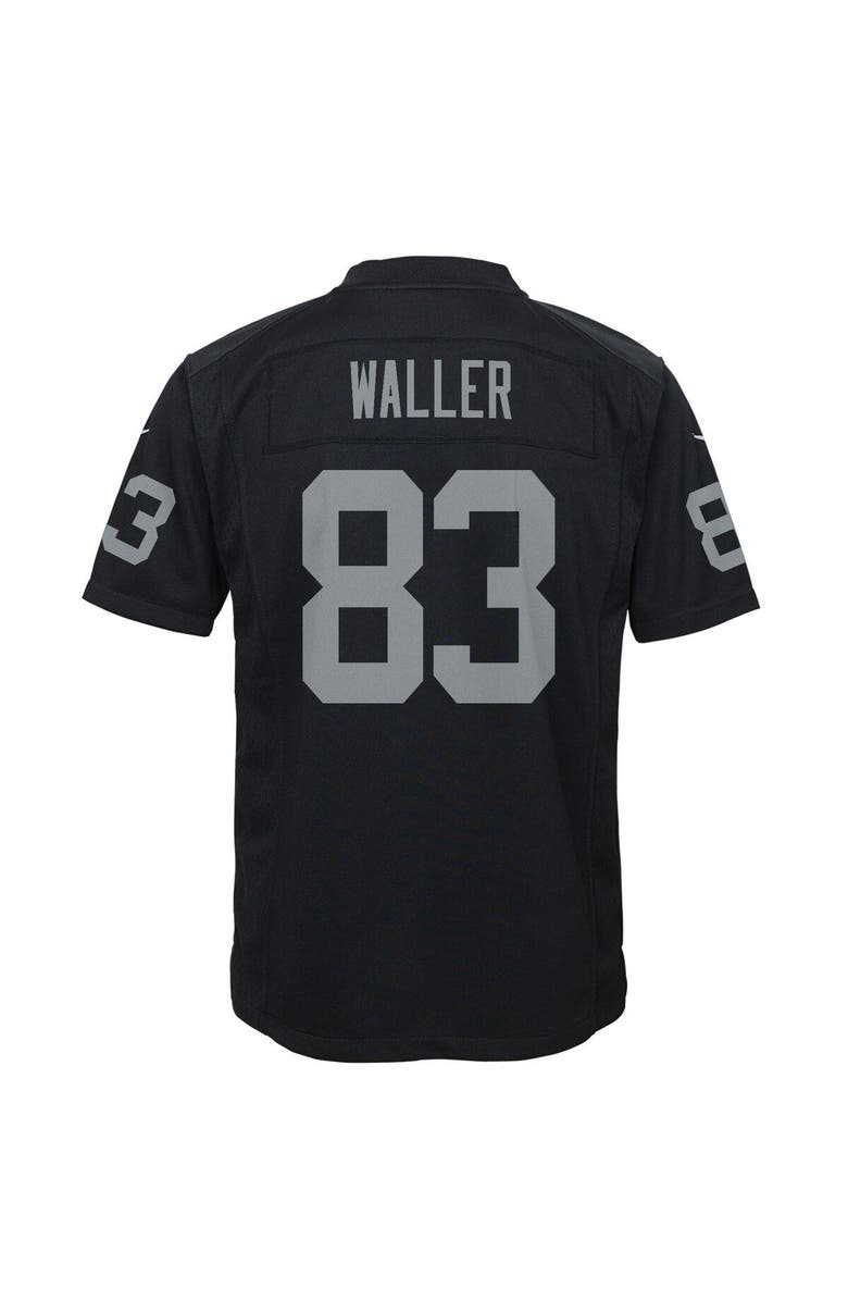 Nike Youth Nike Darren Waller Black Las Vegas Raiders Game Jersey, Alternate, color, 