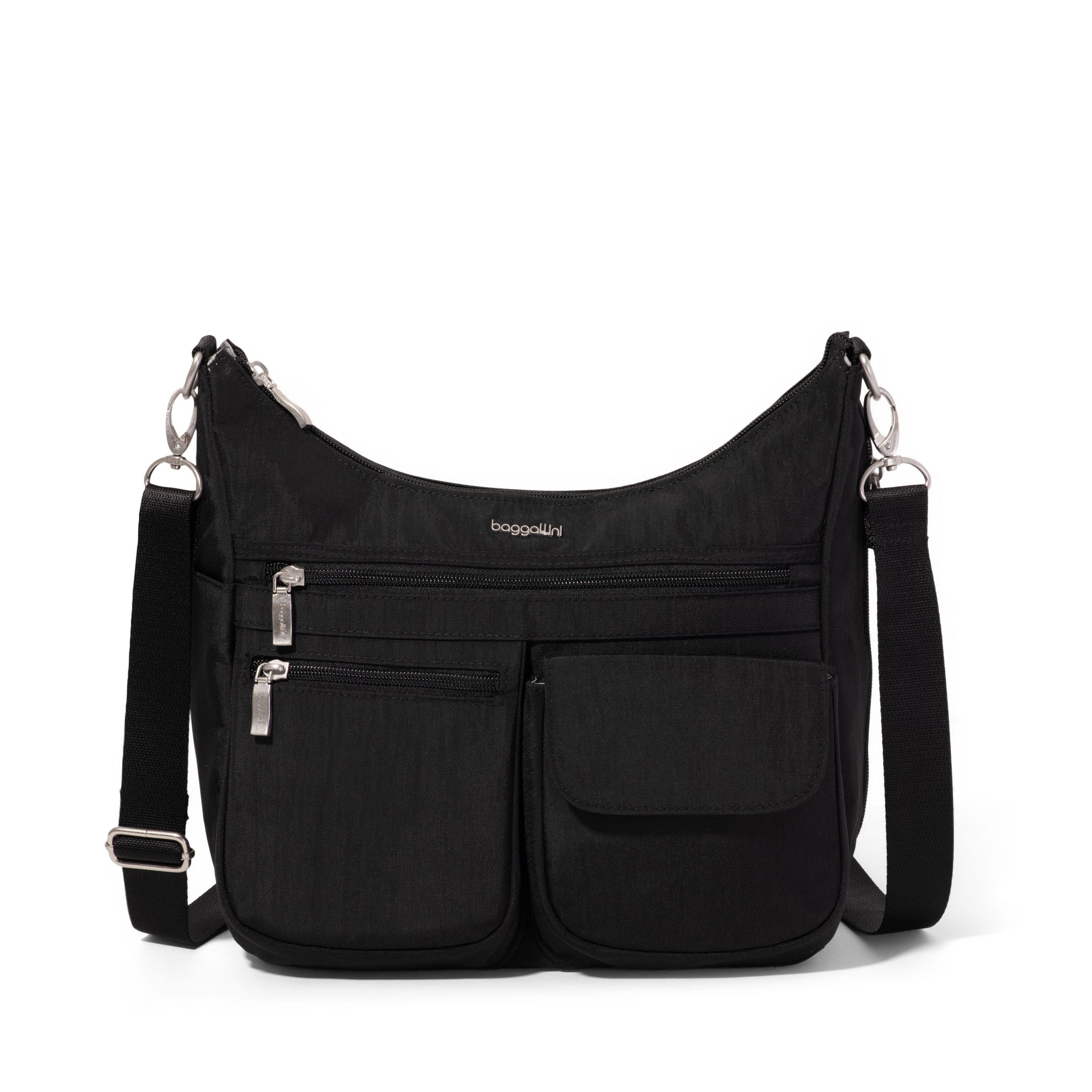 BAGGALLINI Modern Everywhere Bagg EMF Blocking Pocket, Alternate, color, Black