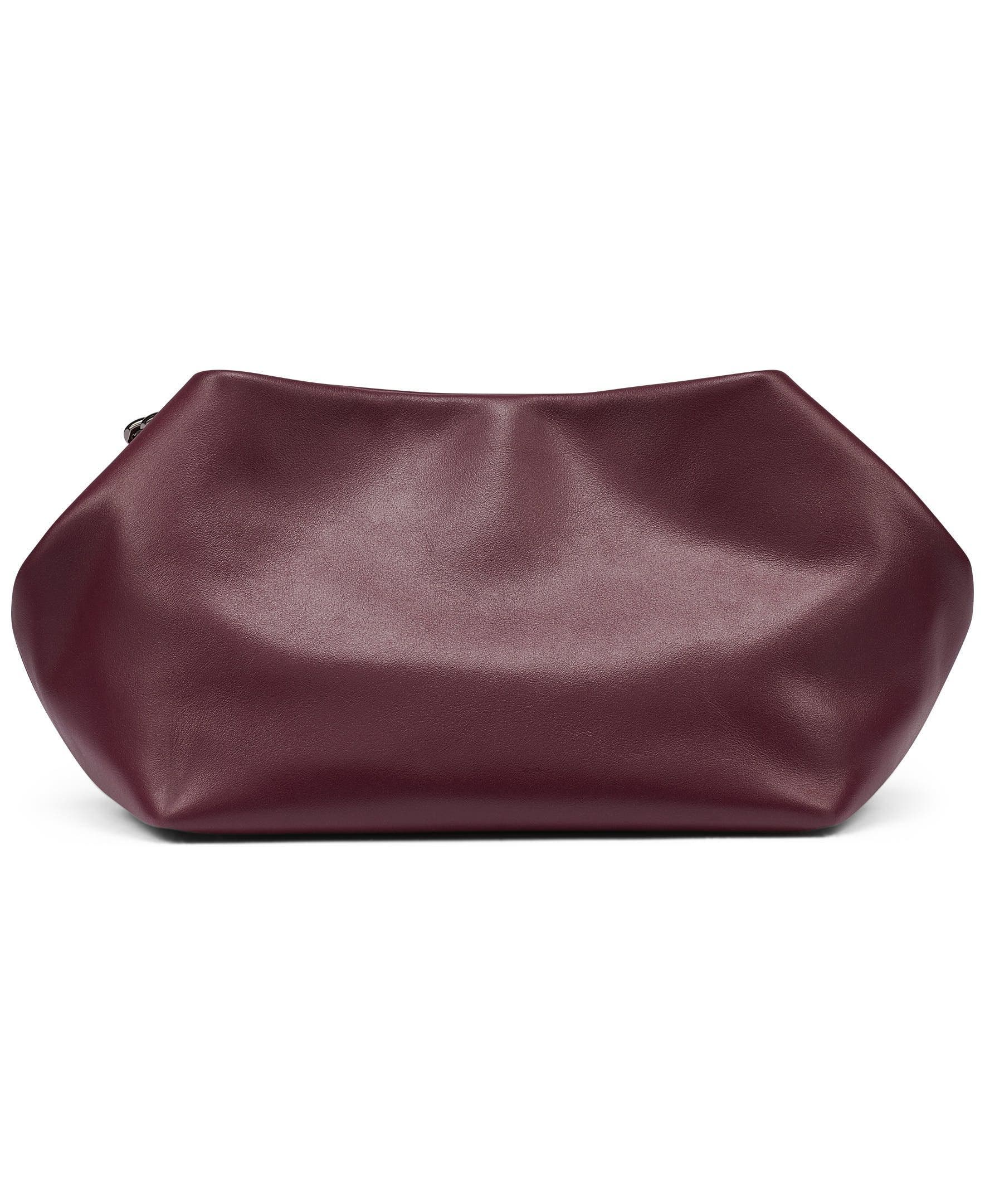 Giovanna Clutch, Alternate, color, Cherry Plum